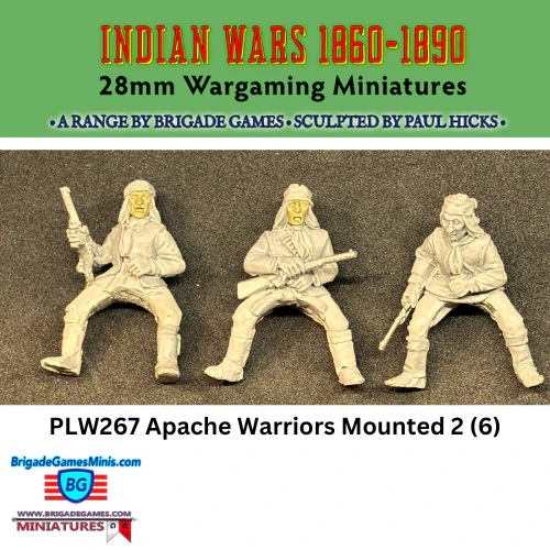 Apache Warriors Mounted 2 - Brigade Games