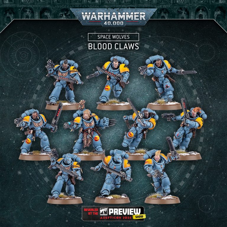Space Wolves Refresh Coming Soon To Warhammer 40 000 OnTableTop Blood Claws Warhammer 40K 768x768