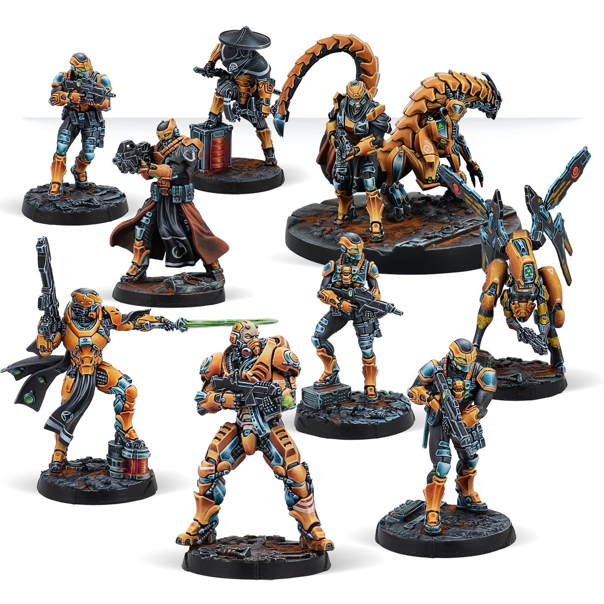 Imperial Service Action Pack Miniatures - Infinity