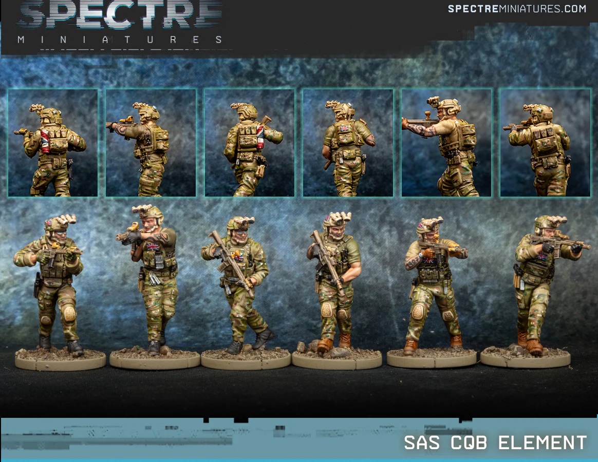 SAS CQB Element - Spectre Miniatures