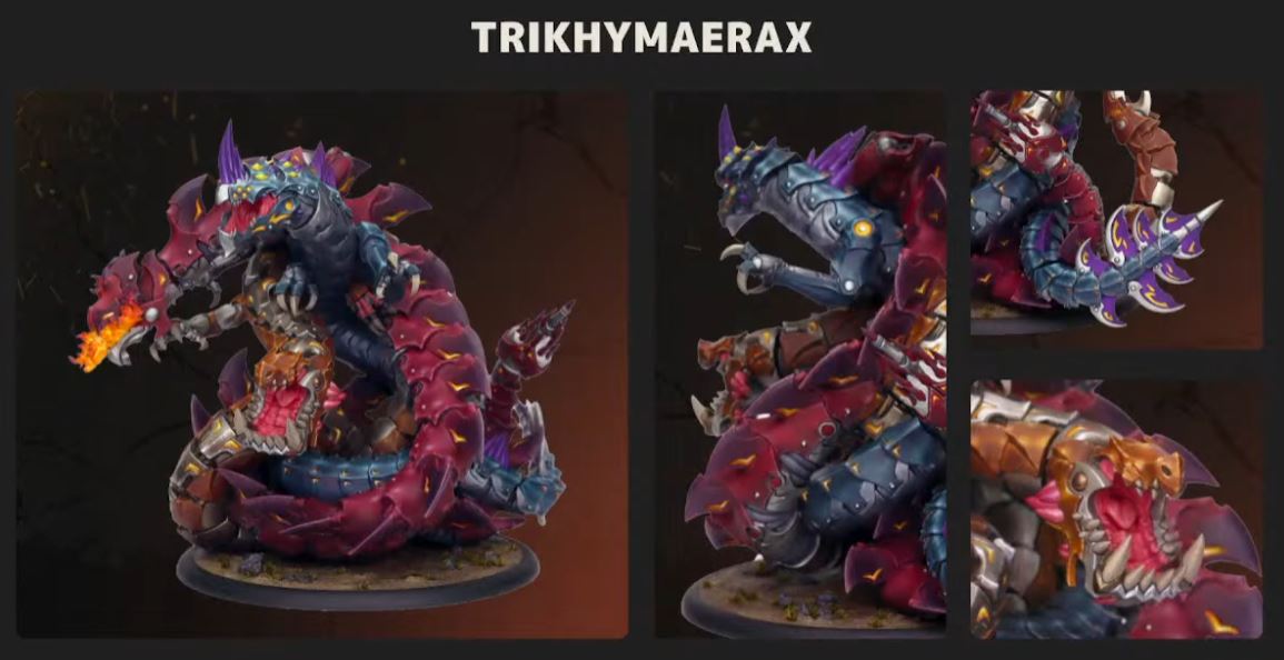 Trikhmaerax - Warmachine