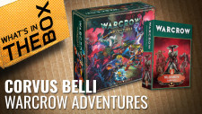 Unboxing: Warcrow Adventures Core Box & Yaldabaoth Card Pack | Corvus Belli