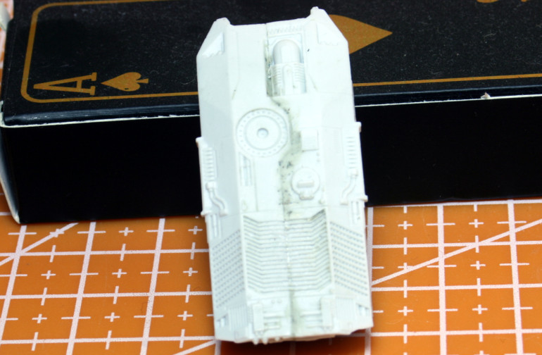 The grills of the APC do not line up, even after a lot of work.