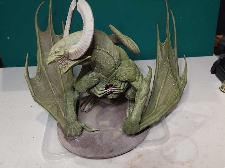 21 Mar 25: Starting on second coat