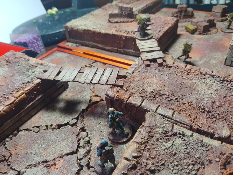 The first mission into no mans land