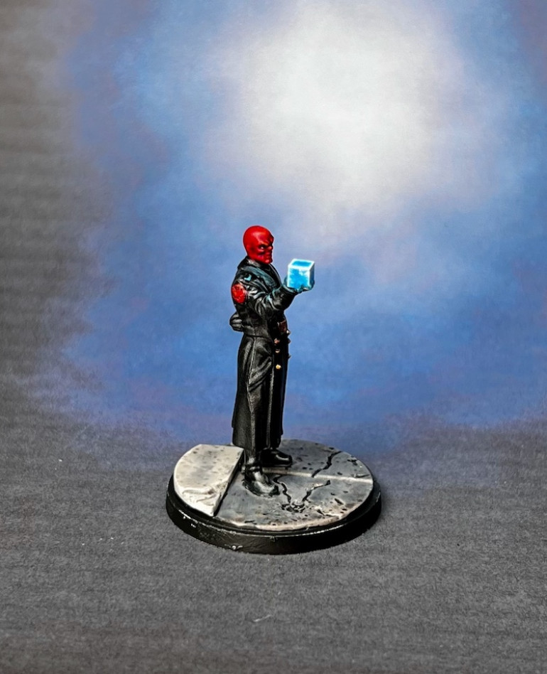 The First Red Skull is Painted and Deadly