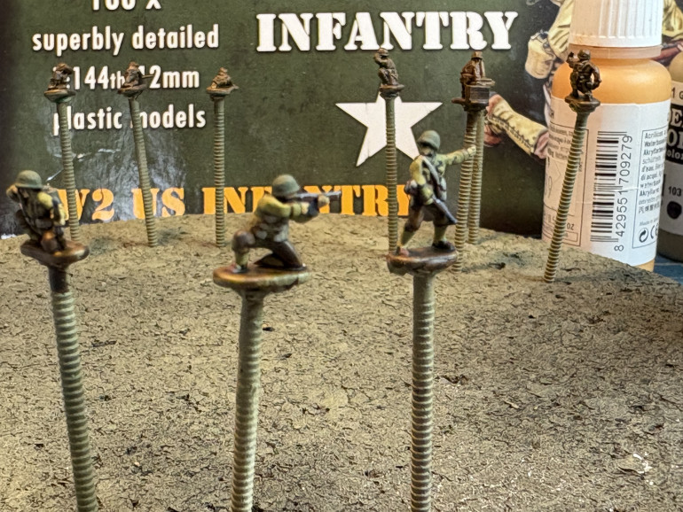 US Rifles colours test