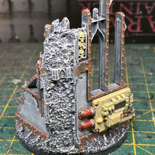 The painting Has Started