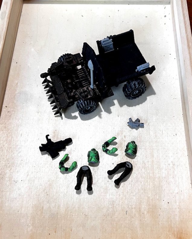 Here's where it ended up after the Mek Boyz got a hold of it.