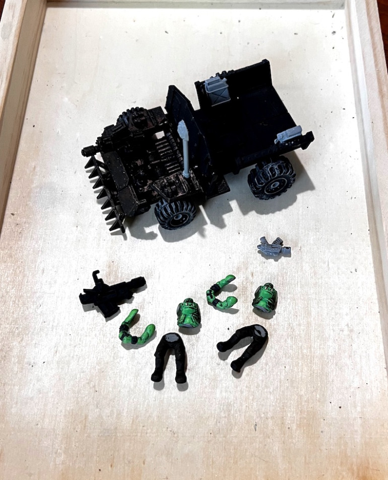 Here's where it ended up after the Mek Boyz got a hold of it.