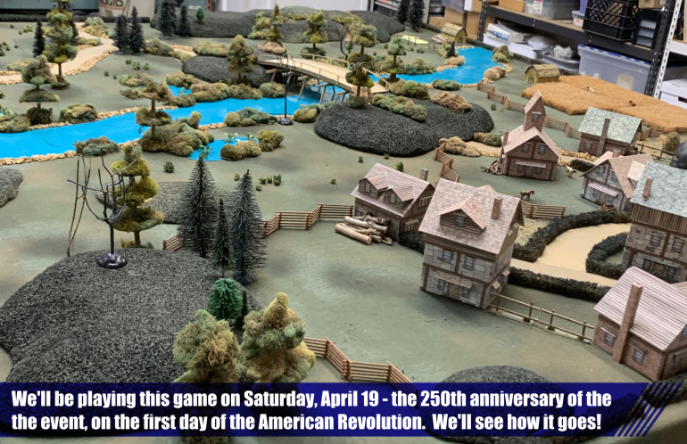 250th Anniversary Game: Start of the American Revolution