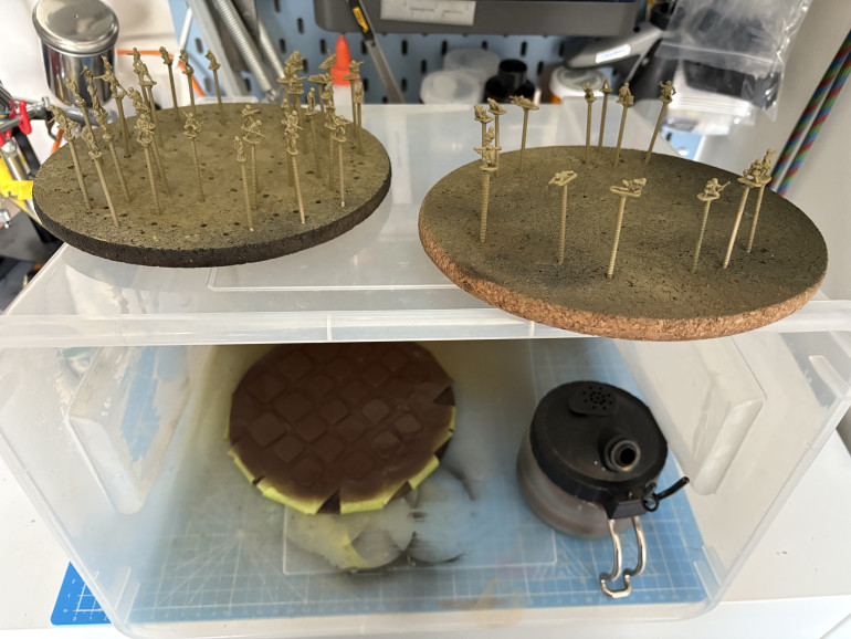 US Rifle platoon with support