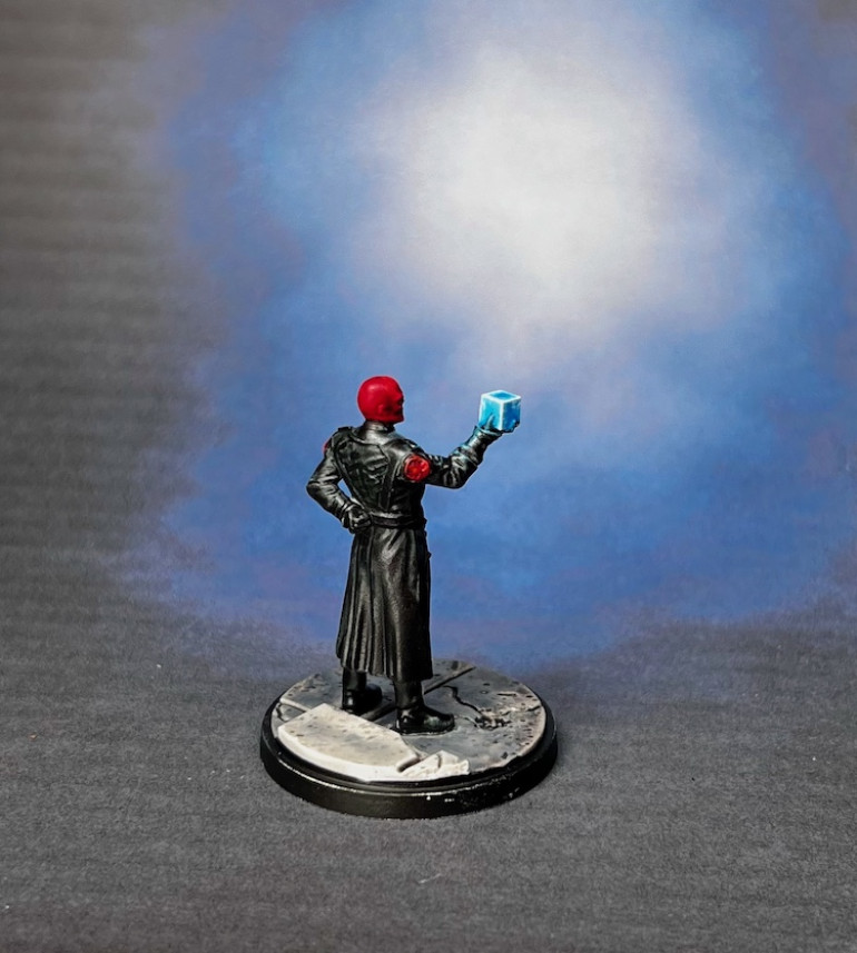 The First Red Skull is Painted and Deadly