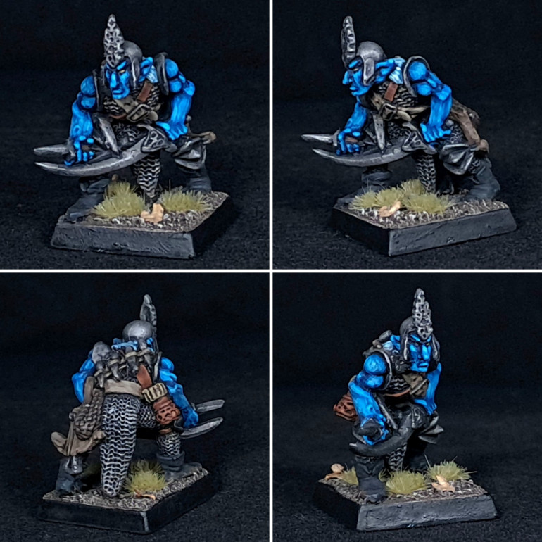 Blue skinned fiends!