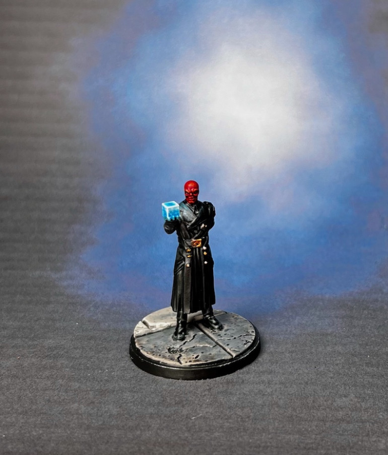 The First Red Skull is Painted and Deadly