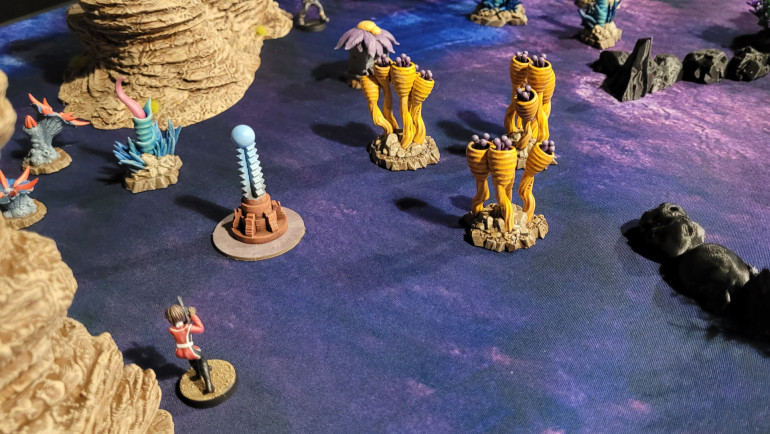 Commander Nico makes an early run at an objective.