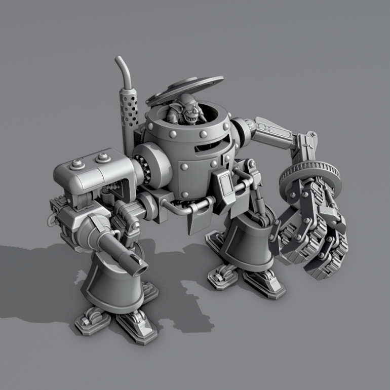 Details and damage left to add, but main shapes now complete