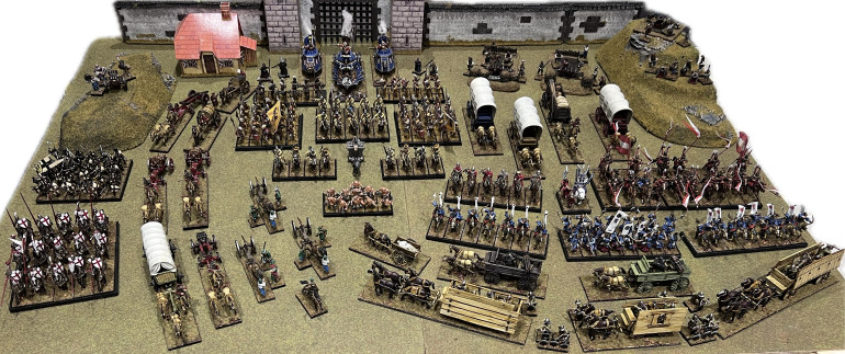 The mainstay of the empire baggage train.