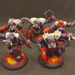 Painting some evil minions for advanced space crusade