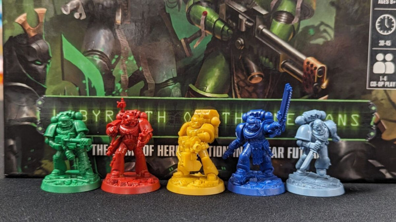 Phase 3- Plundering some boardgames for minis