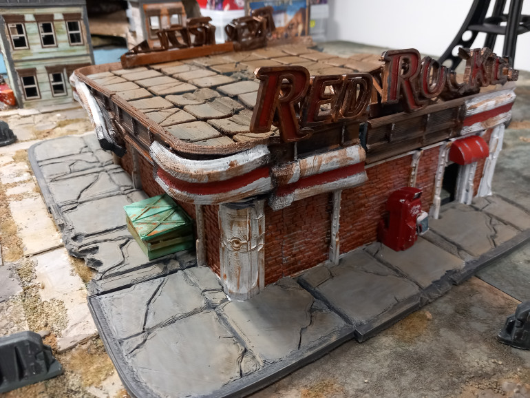 Roof section completed