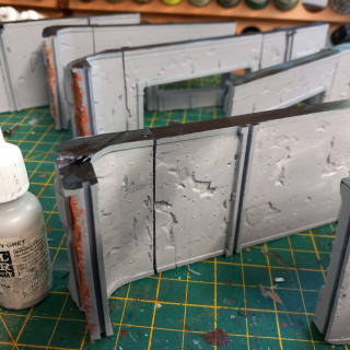 Outer walls done