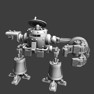 Started gun mount and refined Claw arm