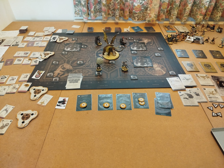 First battle against the Midascore