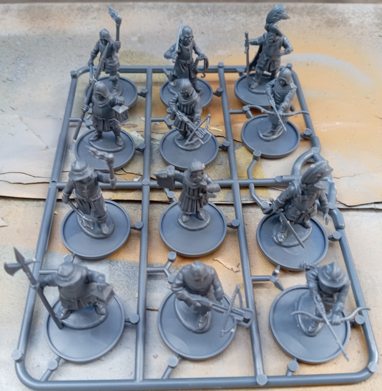 Watch Captains have plumed hats to make them easier to identify.