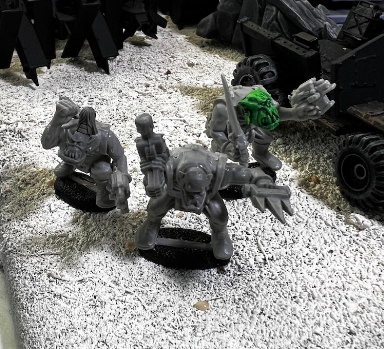 Here are my first assembled Boyz.