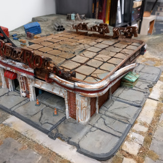 Roof section completed