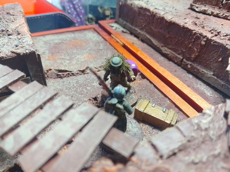 The first mission into no mans land