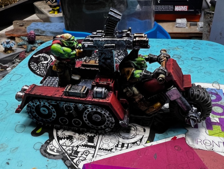 War Trakks Almost Done