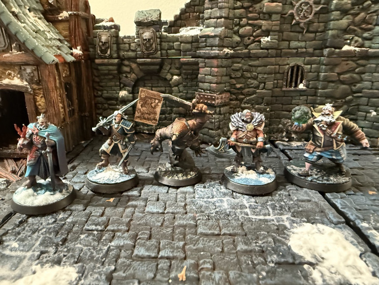 Painted minis for frostgrave update