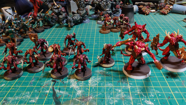 Day.. I lost count. The desk is a mess