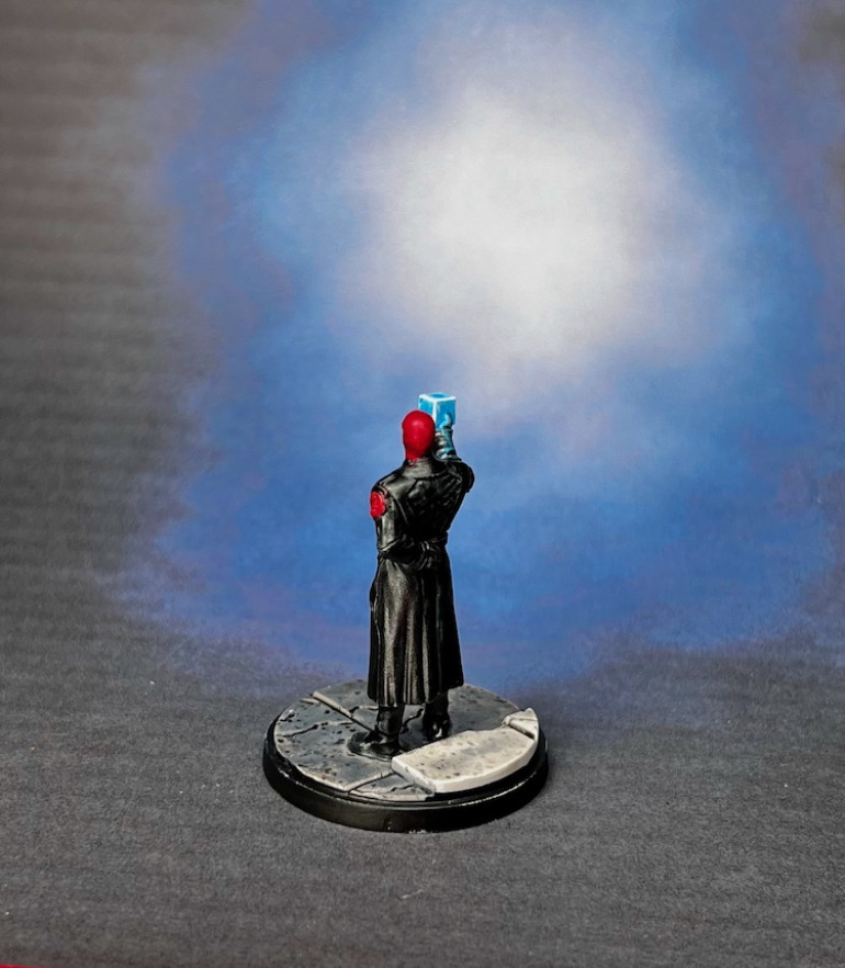 The First Red Skull is Painted and Deadly