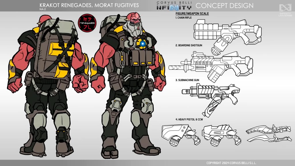 New Badass Miniatures For Corvus Belli’s Infinity Previewed ...