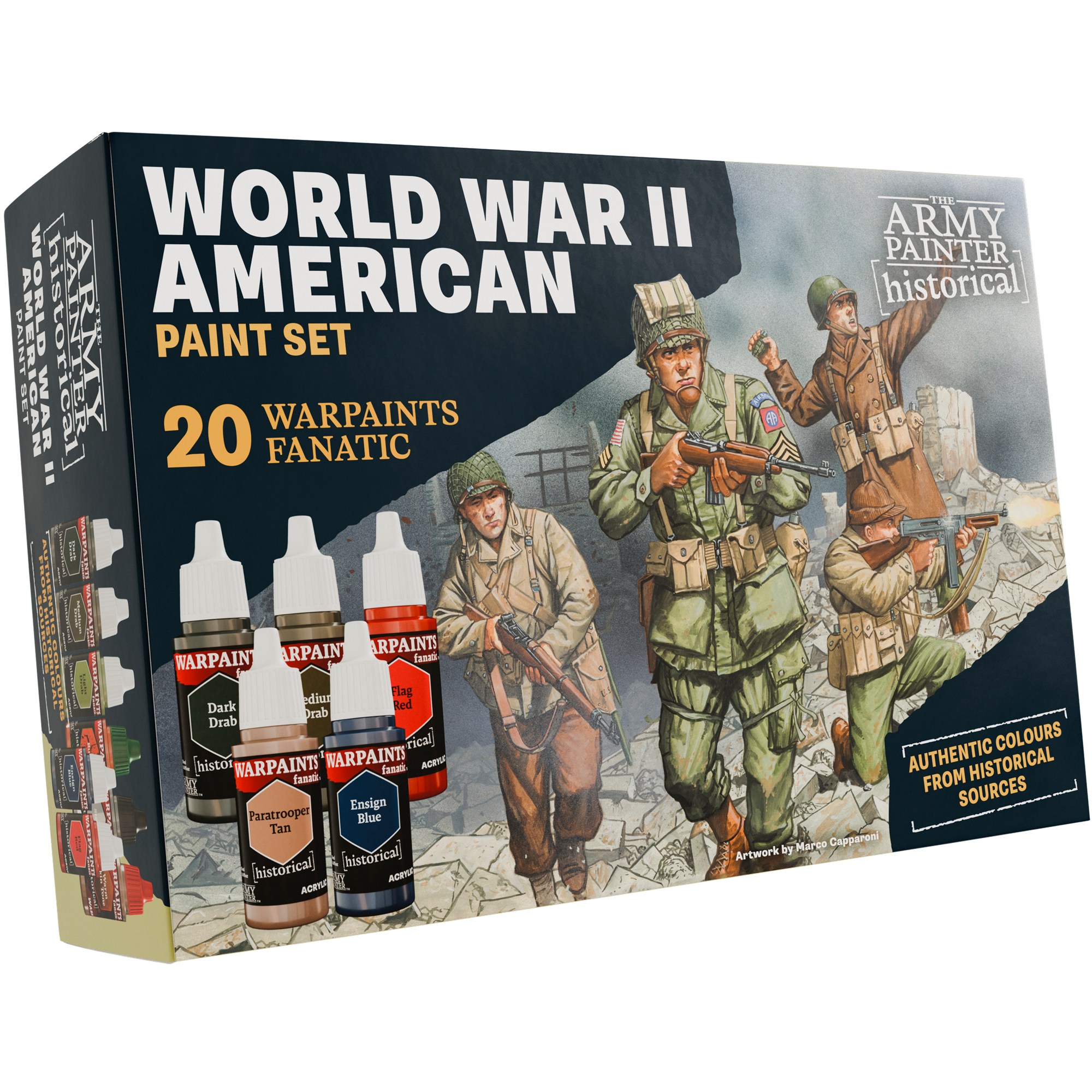 World War II American Paint Set - The Army Painter