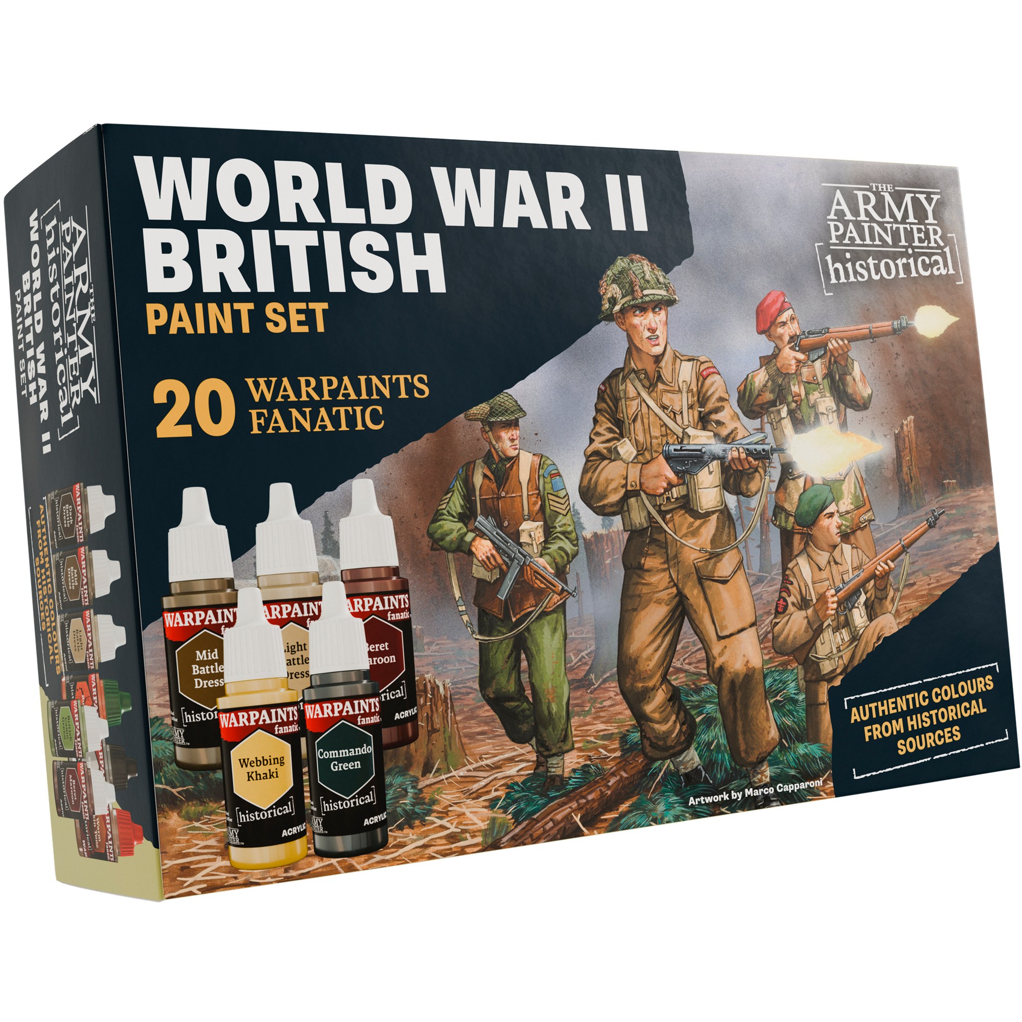 World War II British Paint Set - The Army Painter
