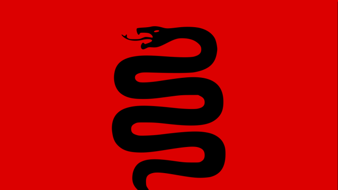 Beneath the banner of the black serpent