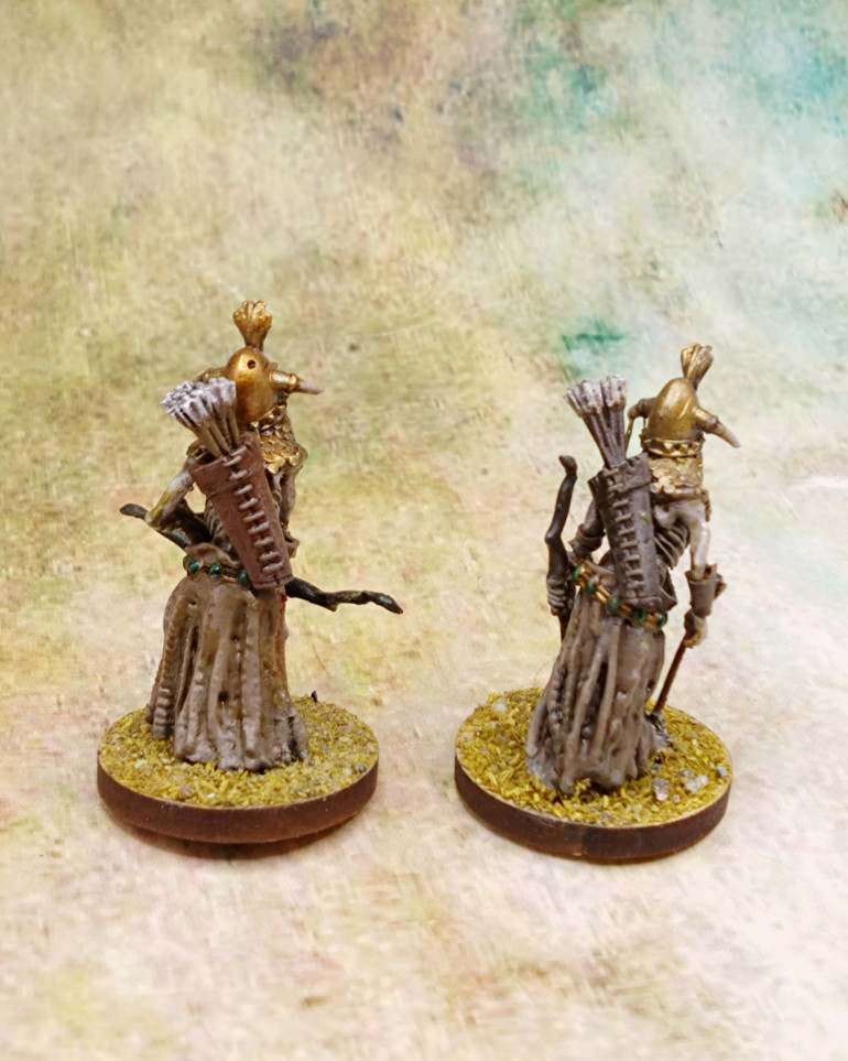 I am happier with these now. Now I have the book it's clear I will need to find a bodge way to get these models involved but I'm looking forward to it.