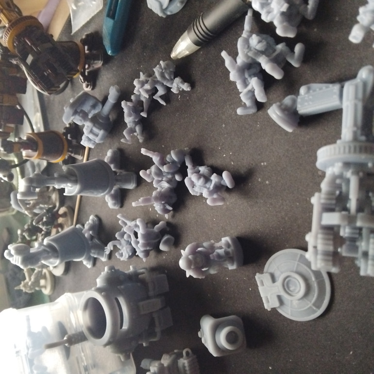 Printed lots of samples to take to expo