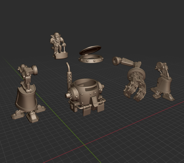 Quite a challenge to print, I've not had to worry about stuff pulling off the build plate before.