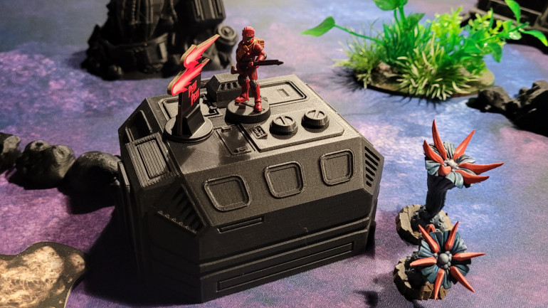 The Man Hunter takes the high ground, the one place you really don't want him to be.