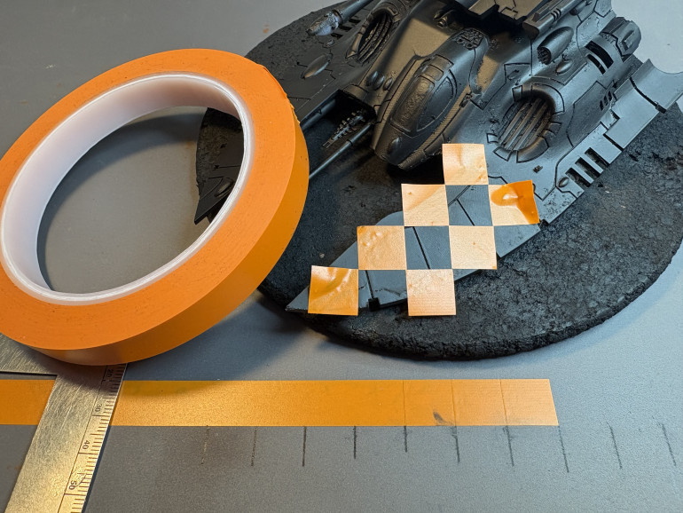 Getting ready to harlequin up some grav tanks