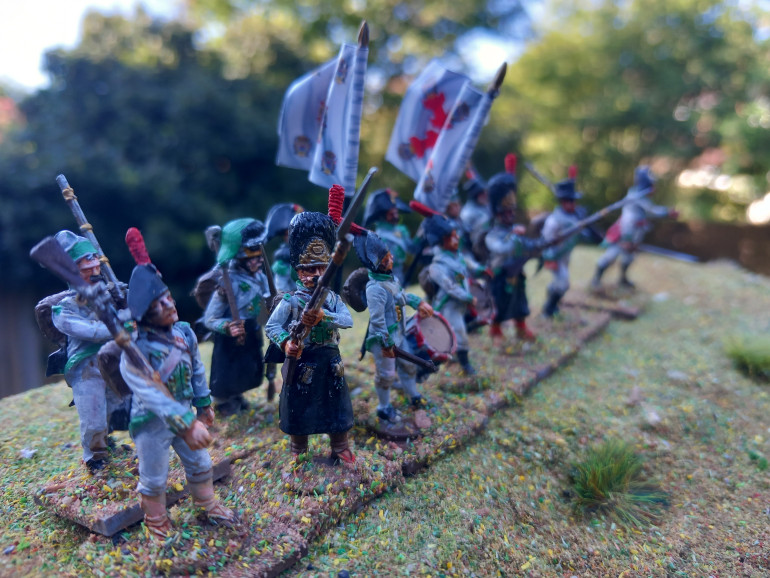 Line infantry Center company