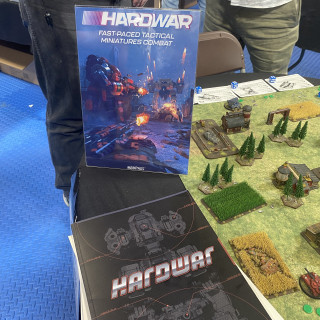 Giant Fighting Mechs And BadassTanks In Hardwar By Modiphius Entertainment | Stand 3-529