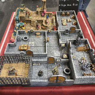 Crafted Campaigns 3D printed terrain is preventing us from doing any work | Stand 2-881