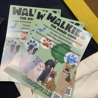 Sit and roll over for Walkies The Board Game | Stand 4-101