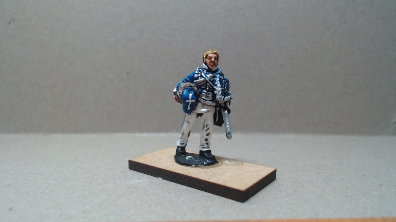 Lieutenant Patrick O'Connor - Light Cavalryman. Painted in the Colours of the 18th King's Irish Regiment of Hussars